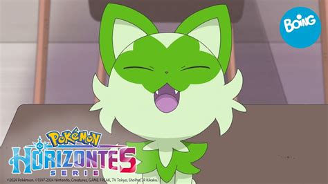 Horizontes Pokémon 🌅 Conoce A Sprigatito Boing Youtube