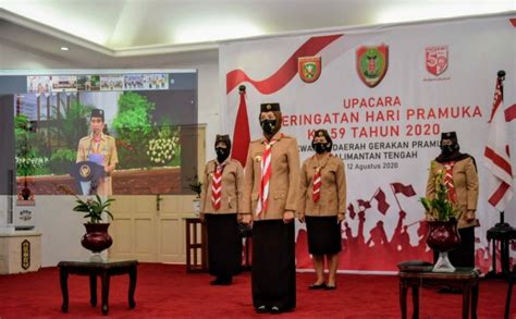 Setda Prov Kalteng Dipimpin Langsung Presiden Ketua Kwarda Kalteng