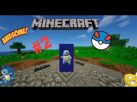 Minecraft Tutorials Squirtle Banner Pokemon Youtube