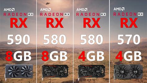 RX 590 Vs RX 580 8GB Vs RX 580 4GB Vs RX 570 4GB Test In 7 Games YouTube