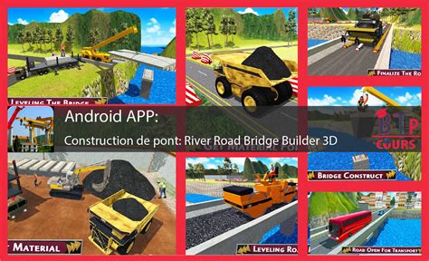 Android APP Construction De Pont River Road Bridge Builder 3D