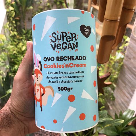 Ovo De P Scoa Recheado Cookies N Cream G Supervegan Mercato