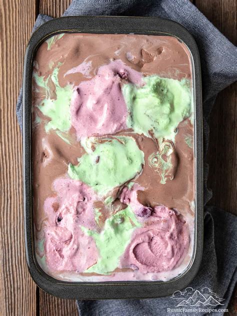 Homemade Spumoni Ice Cream Recipe Dandk Organizer