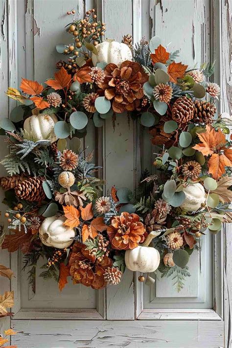 Stunning Fall Wreath Ideas For A Festive Season In Fall Home