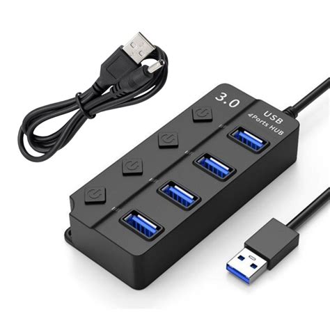 Bộ Chia Cổng USB 3 0 Hub đầu chia đọc dữ liệu tốc độ cao 5Gbps cục chia