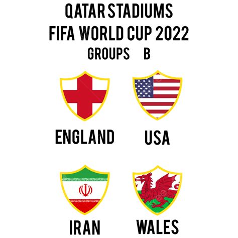 Copa Do Mundo Da Fifa Catar 2022 Grupos B Png Catar Fifa Copa Do