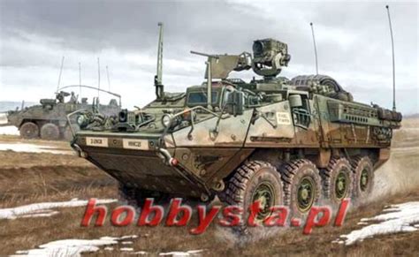 Pojazd zwiadowczy M1127 Stryker Trumpeter 00395 Po II Wojnie Światowej