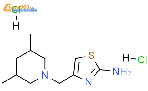 4 3 5 Dimethylpiperidin 1 Yl Methyl 1 3 Thiazol 2 Amine