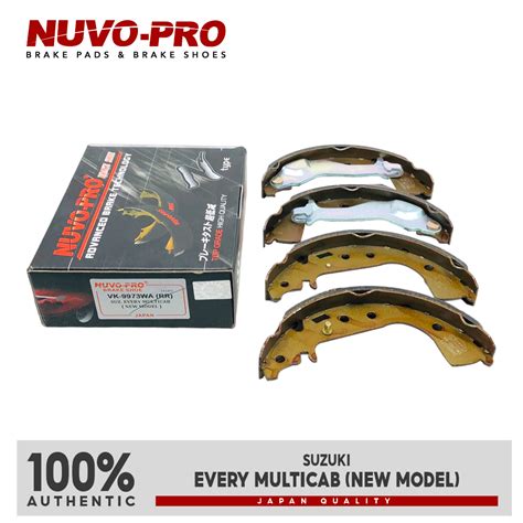 Nuvo Pro Rear Brake Shoe Suzuki K A Da V Transformer W Arm Vk