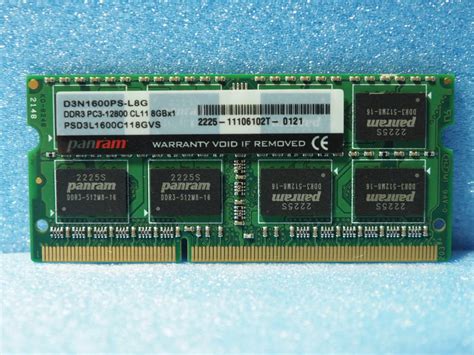 Cfd販売 Panram ノートpc用 メモリ Ddr3 1600 Pc3 12800 8gb×1枚 135v対応 So Dimm