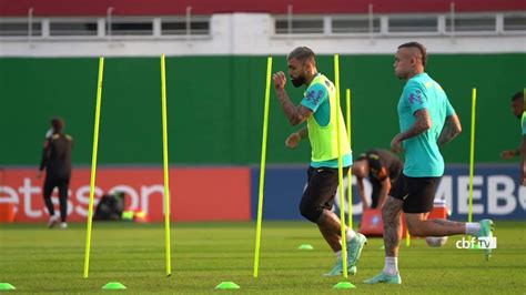 Vídeo Imagens do treino da Seleção Brasileira globoesporte ge