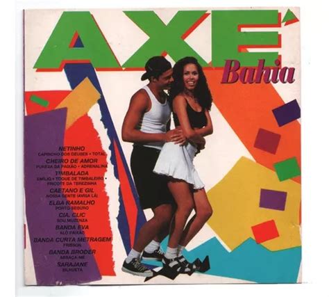 Cd Axe Bahia Netinho Timbalada Cheiro De Amor Orig Novo Frete Gr Tis