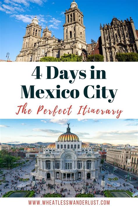 4 Days In Mexico City Complete Itinerary For First Timers Mexico