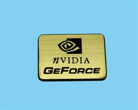 Naklejka Emblemat Nvidia Geforce Złota 24x17mm W Bydgoszcz Sklep Opinie Cena W Allegropl