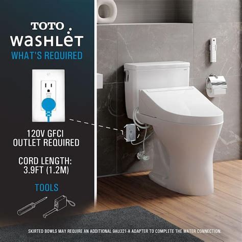 Toto Sw C Washlet Electric Heated Bidet Toilet Seat For