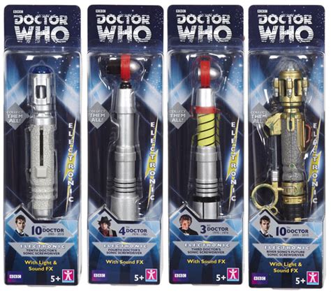 Doctor Who Electronic Sonic Screwdriver Collection Wave 1 – Merchandise ...