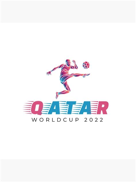 Póster Pegatina copa del mundo QATAR 2022 de JALEAYA Redbubble