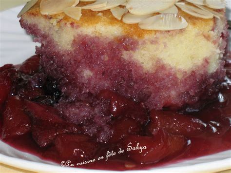 La cuisine en fête de Sakya Pouding aux fraises pêches et bleuets un