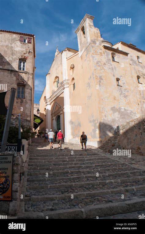 Corse Calvi La Cath Drale D Di E Saint Jean Baptiste Une Ancienne