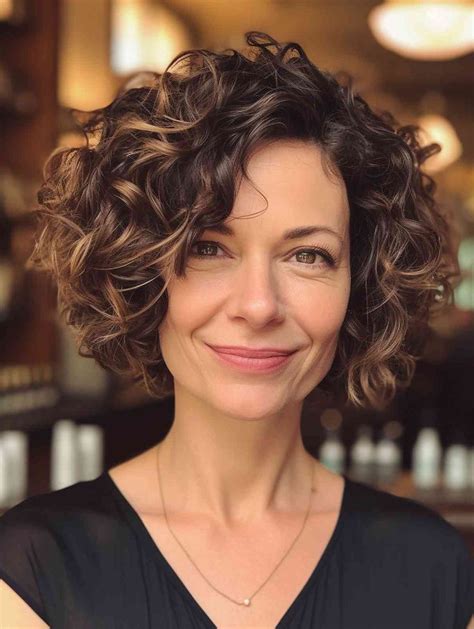 Gorgeous Short Wavy Haircuts Trending In Natural Curly Hair