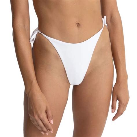 Rhythm Classic Tie Side Hi Cut Bikini Bottom Women S Clothing