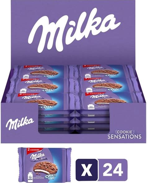 Milka Sensations Oreo 24 Wikkels X 52 Gram Bol