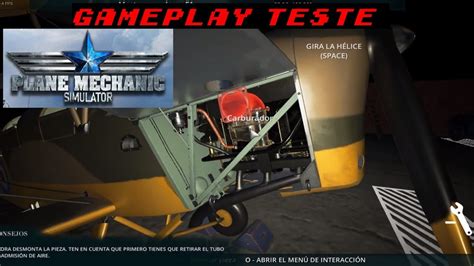 Plane Mechanic Simulator / Gameplay Teste - YouTube