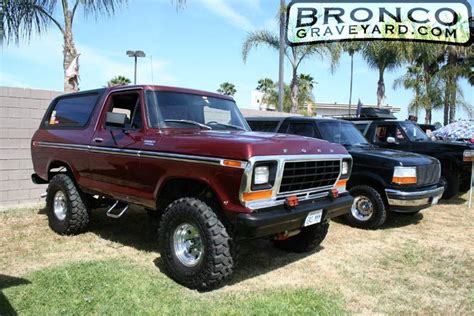 Bronco Graveyard Registry | Ford bronco, Ford bronco concept, 1978 ford bronco