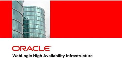 How To Configure A Weblogic C Adminserver In High Availability