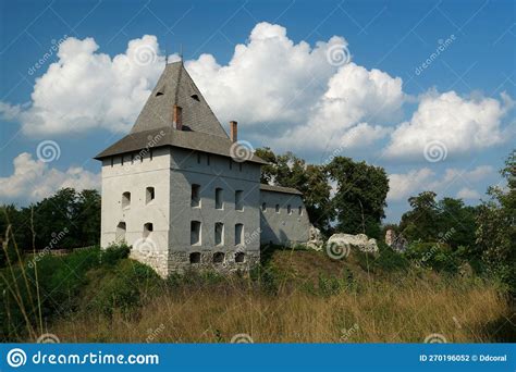 Old Castle from 14th Century in Halych - City on Dniester River ...