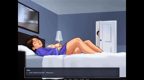 Summertime Saga The Milf Got Caught Masturbating In Her Bed Ep