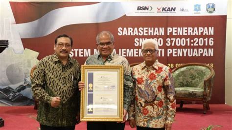 Terapkan Manajemen Anti Penyuapan SKK Migas Raih Sertifikat ISO 37001