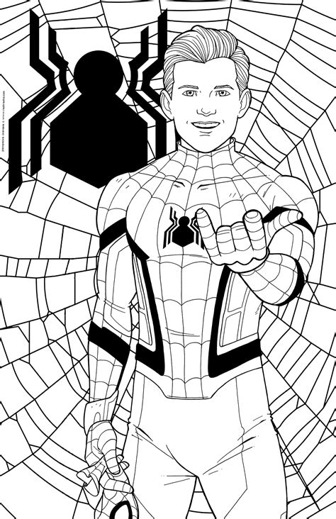 Desenhos Do Homem Aranha Para Imprimir E Colorir 2 Fichas E Atividades