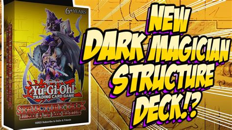 New Dark Magician Structure Deck Illusion Of The Dark Magicians