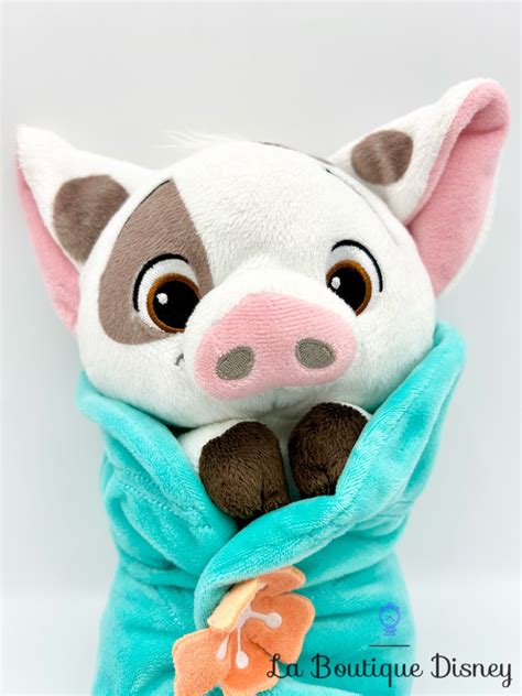 Peluche Pua Cochon Vaiana Disney Babies Disneyland Paris 2020 Couffin