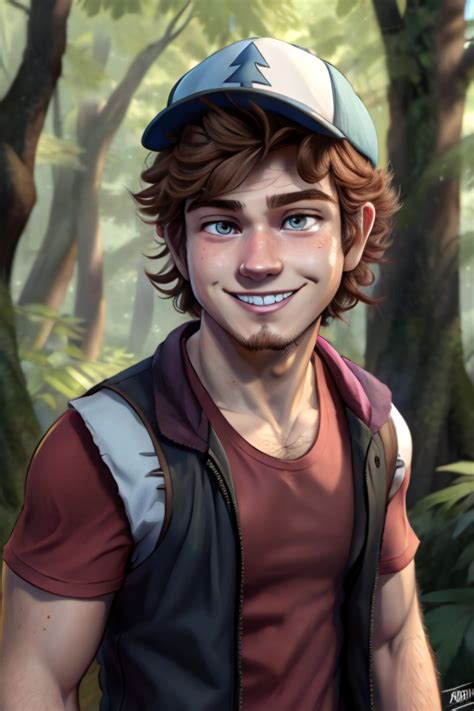 Goofy Dipper Pines By Alanhead On Deviantart