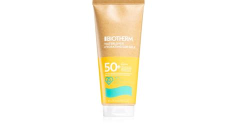 Biotherm Waterlover Sun Milk Lait Solaire Spf Notino Fr