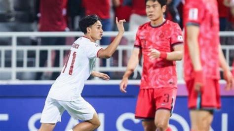 Piala Asia U Singkirkan Korsel Timnas Indonesia U Selangkah Lagi