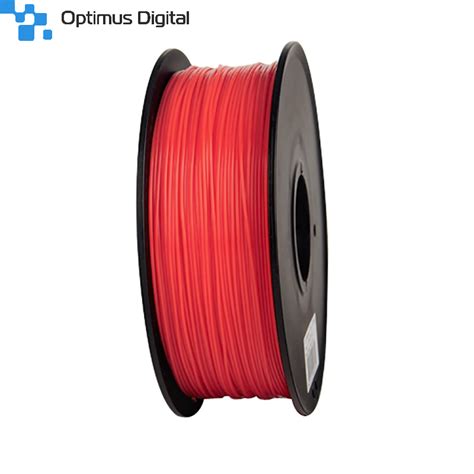 Filament Pentru Imprimanta 3D 1 75 Mm PLA 1 Kg Rosu