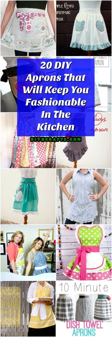 20 Diy Aprons With Free Patterns That Will Keep You Fashionable Diy