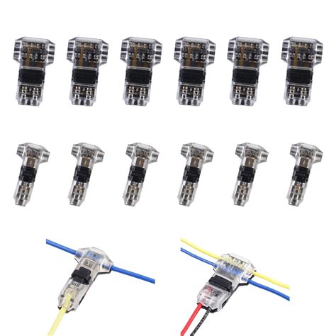 Amazon Mavelovs T Tap Wire Connectors For 14 18 AWG Self