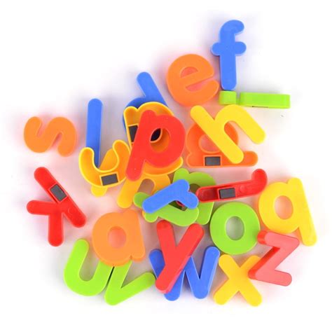 Magnetic Letters for Toddlers - Plastic Alphabet ABC Magnets ...