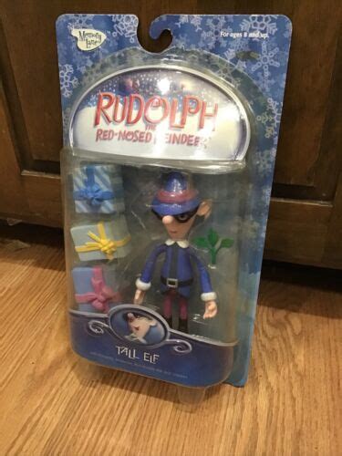 Rudolph The Red-Nosed Reindeer Tall Elf Action Figure with Gifts ...