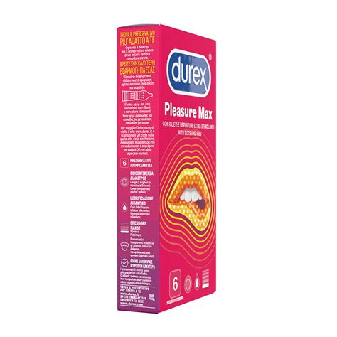 Durex Love Sex Pleasuremax 6 Pz Redcare