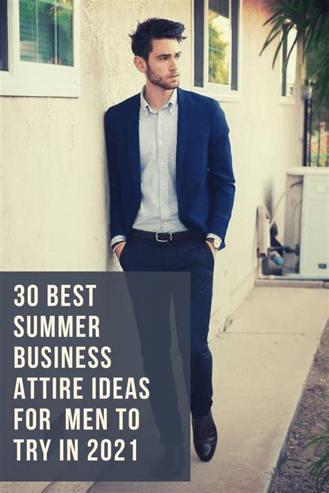 Best Summer Business Attire Ideas For Men To Try This Year