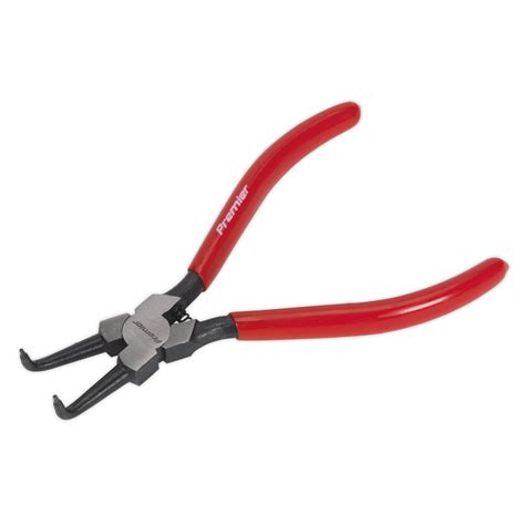 Mm Bent Nose Internal Circlip Pliers Ak Sealey