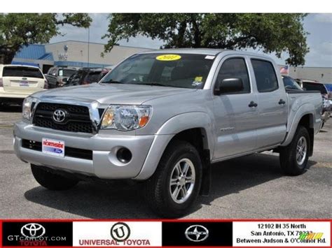 2011 Silver Streak Mica Toyota Tacoma SR5 PreRunner Double Cab