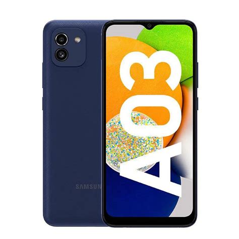 Celular Samsung Galaxy A03 3gb 32gb Azul Sm A035mzbaaro