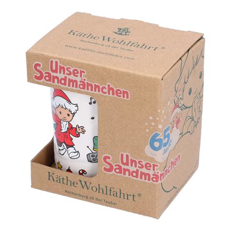 Unser Sandmännchen Weihnachtsmarkttasse 2024 von Käthe Wohlfahrt