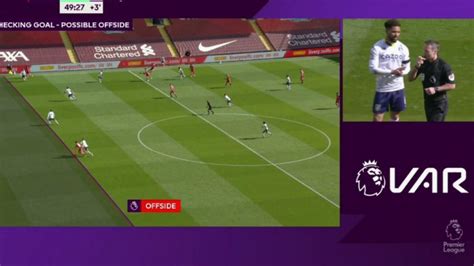 Anger As Var Rules Out Liverpool Goal For Fractional Offside